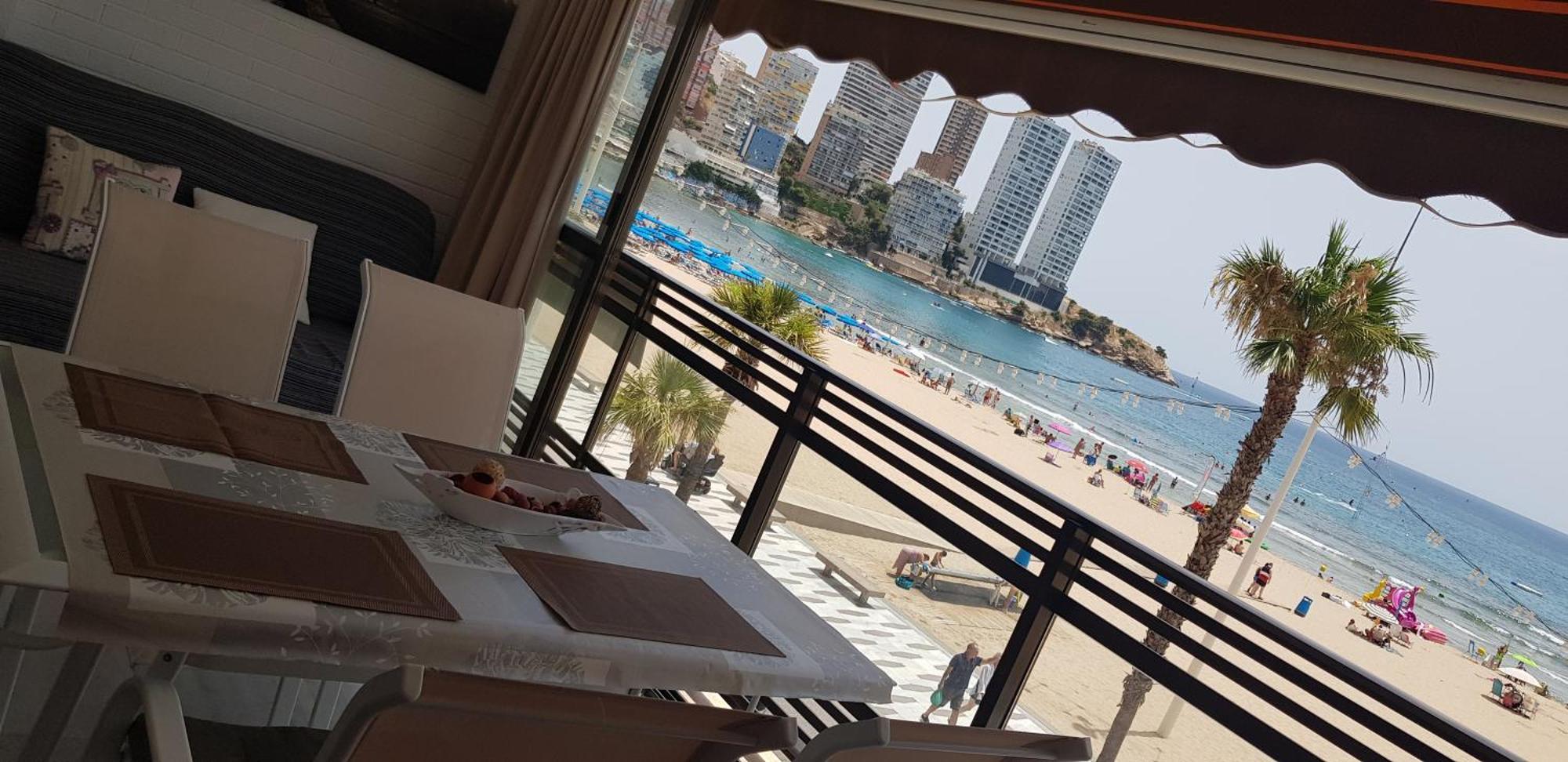 Disponible -11 Al 21 Abril-Apt Cachirul- 4 Pers -Wifi -Aire Acond- Parking Opcionable Extra Benidorm Buitenkant foto